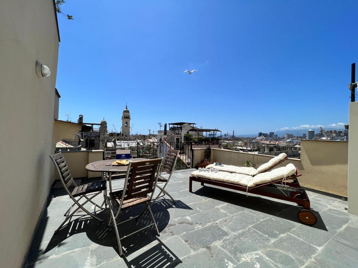 La Terrazza Del Porto Antico By Holiday World Genua Zewnętrze zdjęcie